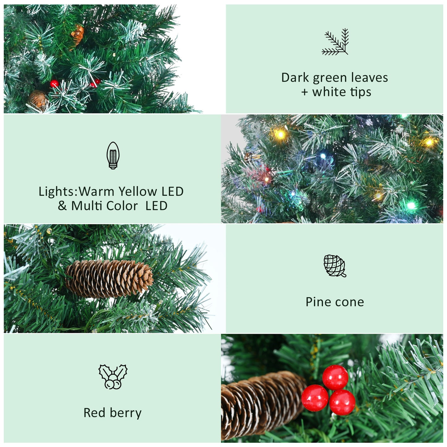 Lighting Christmas Tree Set