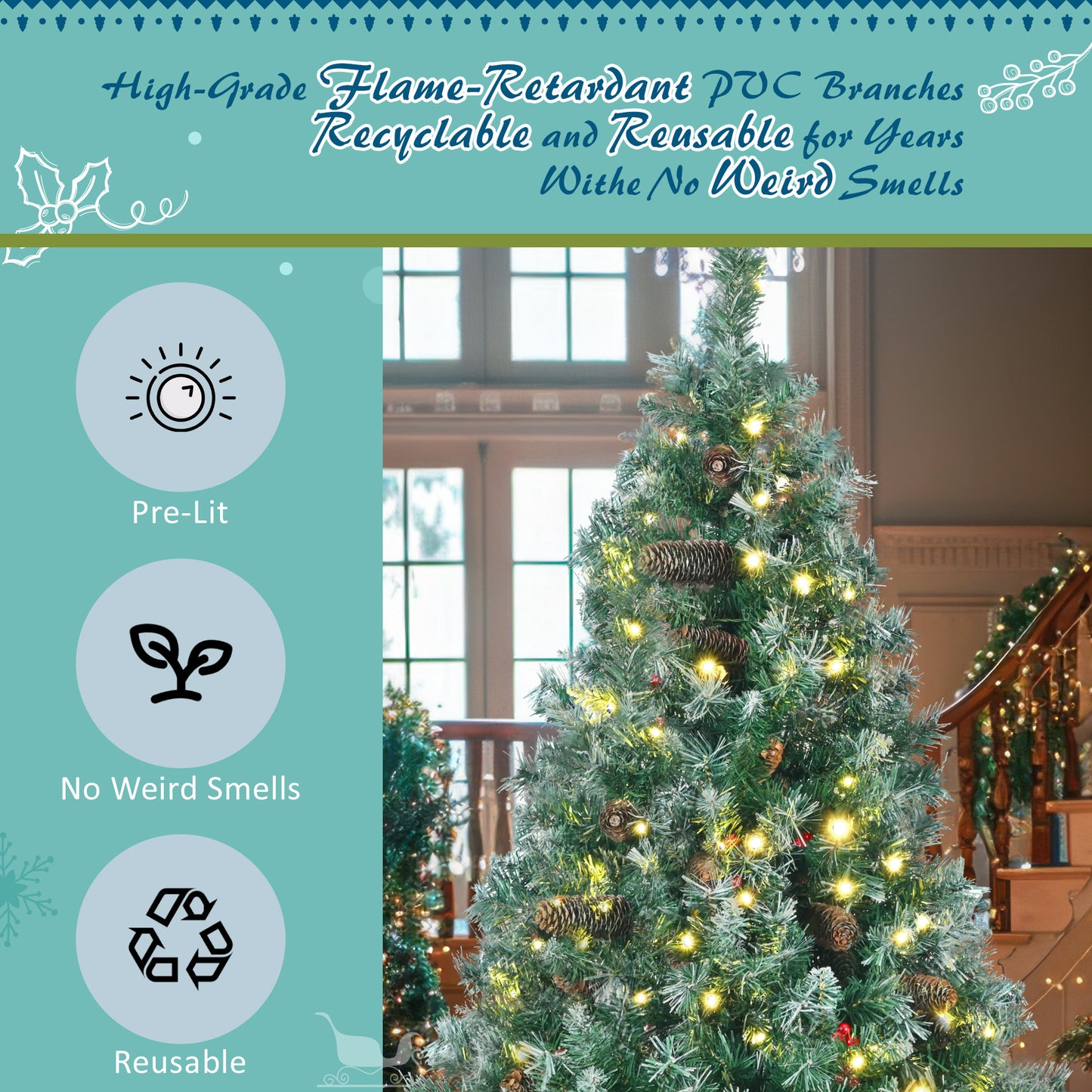 Lighting Christmas Tree Set