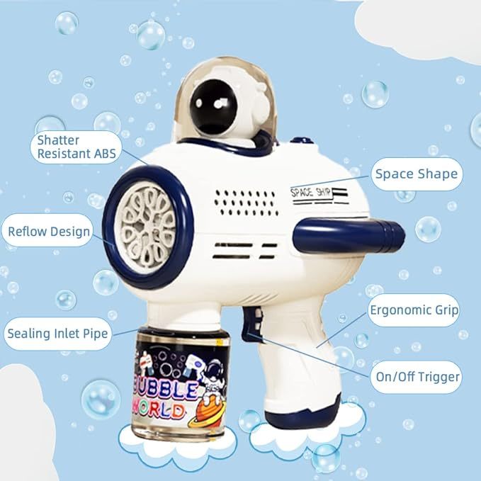 Bubble Machine Gun Toy