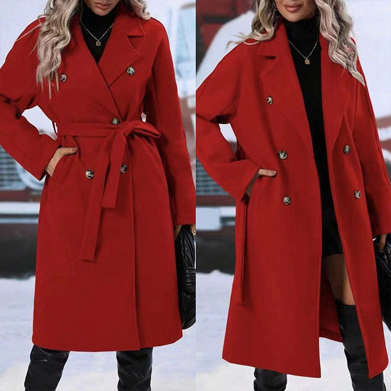 Winter Women Trench Coat