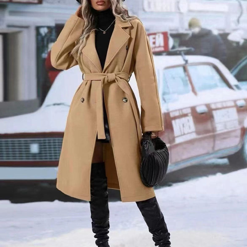 Winter Women Trench Coat