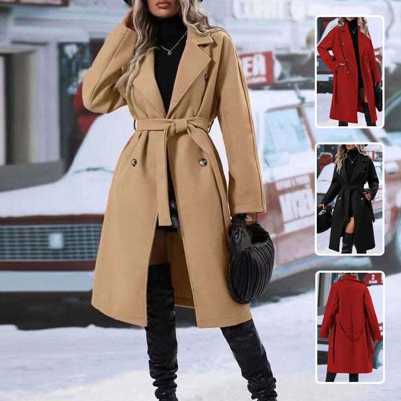 Winter Women Trench Coat