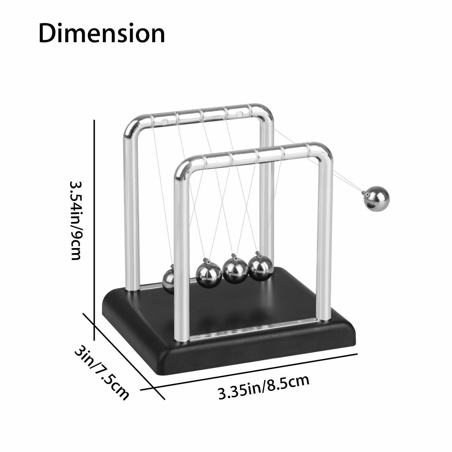 Cradle Steel Balance Ball Toy